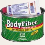 2K POLYESTER FILLER FOR METALLIC BODYFIBER BODY 750 GR