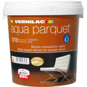 WATER BASED FLOOR VARNISH SATINE VERNILAC 2,5 LT