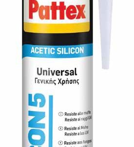 ΣΙΛΙΚΟΝΗ SILICON 5 PRO ΛΕΥΚΗ 280 ML