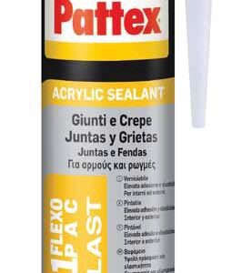 ΣΙΛΙΚΟΝΗ ΑΚΡΥΛΙΚΗ ACRΥL1 PATTEX ΛΕΥΚΗ 300 ML