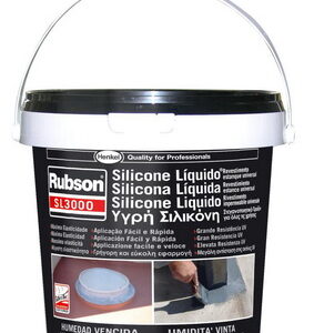 ΜΟΝΩΤΙΚΟ ΥΓΡΗ ΣΙΛΙΚΟΝΗ RUBSON SL3000 ΓΚΡΙ 1 KG