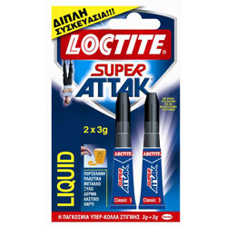 SUPERGLUE SUPER ATTAK 3 GR (1+1 GIFT)