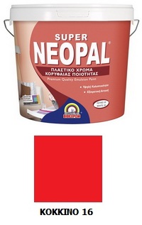 NEOPAL SUPER  16 ΚΟΚΚΙΝΟ 200ML