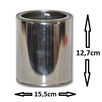 ΔΟΧΕΙΟ ΜΕΤΑΛΛΙΚΟ ΑΔΕΙΟ ΜΕ ΚΑΠΑΚΙ 2LT