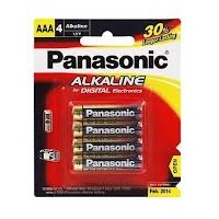 BATTERY ALKALINE AAA SIZE (SET 4 PCS)