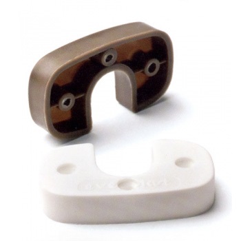 ΡΟΖΕΤΑ ΣΩΛΗΝΑΣ ΝΤΟΥΛΑΠΑΣ ΠΛΑΣΤΙΚΗ (ΚΑΦΕ - ΛΕΥΚΗ)