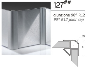 ΓΩΝΙΑ ΜΠΑΖΑΣ ΙΝΟΧ ΣΤΑΘΕΡΗ ΕΞΩΤ/ΕΣΩΤ 90  Νο 10
