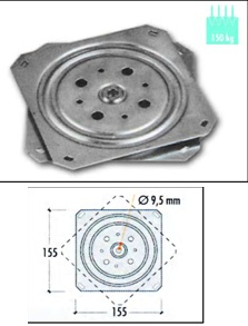 ΒΑΣΗ ΤΗΛΕΟΡΑΣΗΣ ΠΕΡΙΣΤΡΟΦΙΚΗ ΜΕΤΑΛΛΙΚΗ