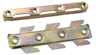 ΜΙΛΛΙΑ ΜΕΤΑΛΛΙΚΑ ΚΡΕΒΑΤΙΟΥ ΚΙΤΡΙΝΑ ΜΕ ΔΟΝΤΙΑ (ΣΕΤ