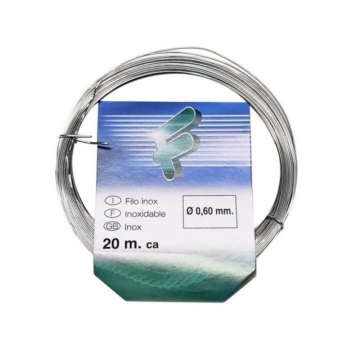 ΣΥΡΜΑΤΑΚΙ INOX ΙΤΑΛΙΑΣ 0,6ΜΜΧ20Μ