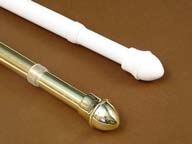 ΚΟΥΡΤΙΝΟΞΥΛΟ ΜΕΤΑΛΛΙΚΟ ΧΡΥΣΟ Φ19    1,35Μ-2,25Μ