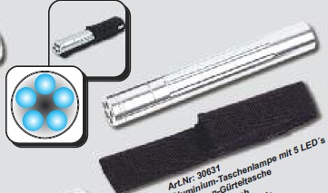 ΦΑΚΟΣ ΜΙΚΡΟΣ 5 LEDS MANNESMANN NO 30631