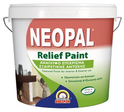 NEOPAL RELIEF PAINT 30 ΛΕΥΚΟ 15 KG