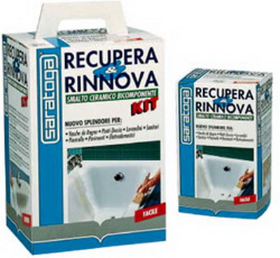 BATHTUB ENAMEL (SMALL SET) SARATOGA