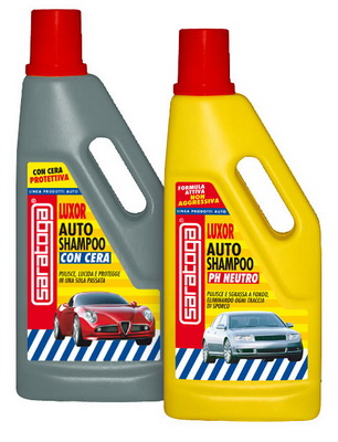 CAR SHAMPOO WITH WAXSARATOGA 1LT