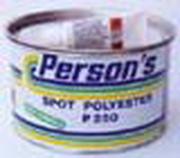 2K POLYESTER FILLER FOR METALLIC PERSON`S P250 - 1 ΚG (500ML)
