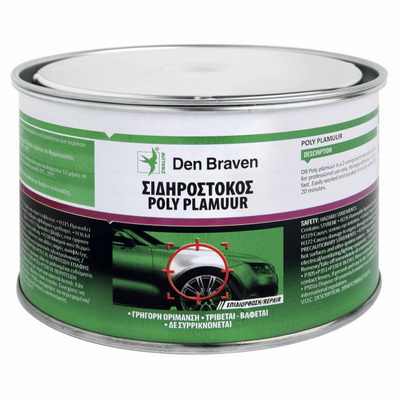 2K POLYESTER FILLER FOR METALLIC DEN BRAVEN 380GR