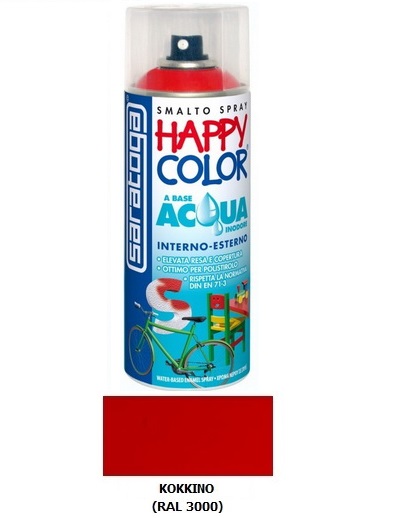 WATER-BASED SPRAY RED 400ML