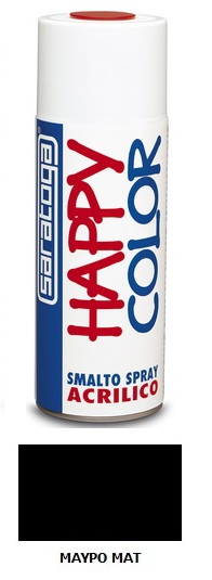 ΣΠΡΕΥ ΑΠΛΟ ΑΚΡΥΛΙΚΟ ΜΑΥΡΟ ΜΑΤ SARATOGA 400ML