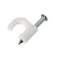 CABLE CLIP WITH NAIL No 8/25 (100 PCS)
