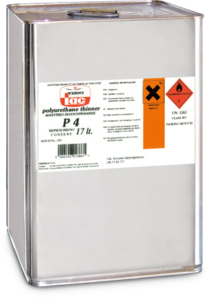 PU THINNER VERNILAC P4 (VERY VERY SLOW) 15 LT