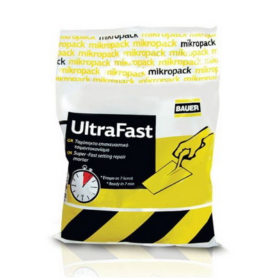 FAST-SETTING POLYMER CEMET MORTAR FOR FAST FIXINGS ULTRAFAST 2KG