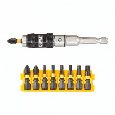 ADAPTOR ΣΠΑΣΤΟΣ DEWALT + 9 ΜΥΤΕΣ DT70578T
