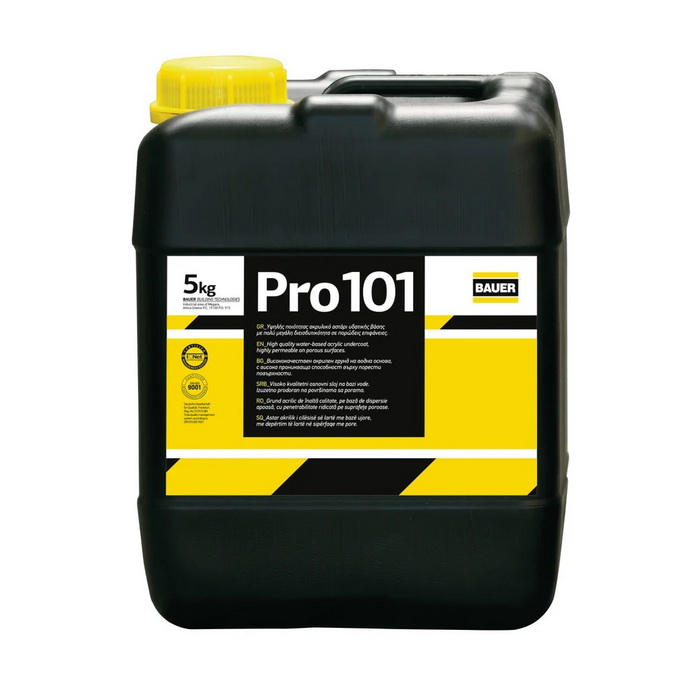 ΑΣΤΑΡΙ ΛΕΥΚΟ PRO 101 - BAUER 5 KG