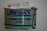 2K POLYESTER FILLER FOR ALUMINIUM PERSON`S P252 - 1 KG