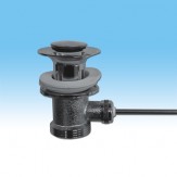 METALLIC BASIN WASTE FOR BATHROOM SINK