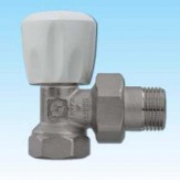 RIGHT ANGLE RADIATOR VALVE FROM ITALY