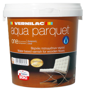 WATER BASED FLOOR VARNISH SATINE VERNILAC 2,5 LT