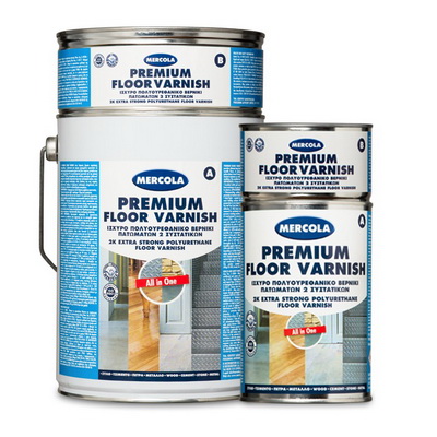 POLYURETHANE BASED VARNISH PREMIUM ALL IN ONE SATINE (SΕΤ Α+Β) 1LT