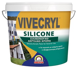 VIVECRYL SILICONE  30 WHITE 10 LT