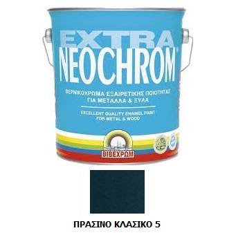 NEOCHROM EXTRA   5 ΠΡΑΣΙΝΟ ΚΛΑΣΙΚΟ 750ML