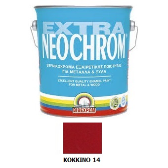 NEOCHROM EXTRA  14 ΚΟΚΚΙΝΟ ΦΩΤΙΑΣ 180ML