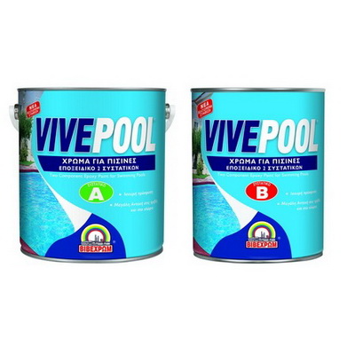 TWO COMPONENT EPOXY SOLVENT BASED PAINT FOR SWIMMING POOLS 3,75LT