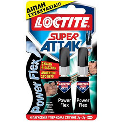 SUPERGLUE SUPER ATTAK POWER FLEX 3 GR (1+1 GIFT)