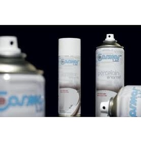 WHITE ENAMEL SPRAY COSMOS No401