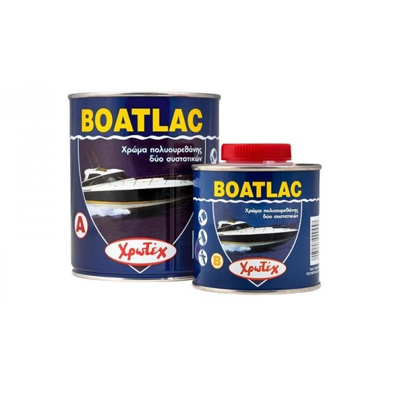 BOATLAC ΧΡΩΜΑ ΠΟΛΥΟΥΡΕΘΑΝΗΣ ΛΕΥΚΟ 2 ΣΥΣΤΑΤΙΚΏΝ 1 KG