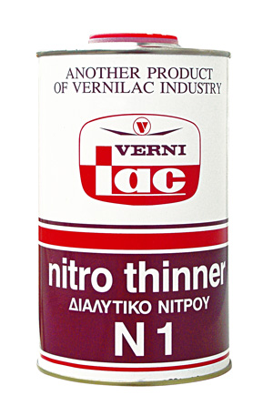 ΔΙΑΛΥΤΙΚΟ ΝΙΤΡΟΥ VERNILAC No1 (ΓΡΗΓΟΡΟ) 0,75 LT