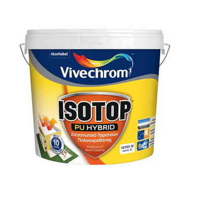 ISOTOP PU HYBRID ΛΕΥΚΟ 10 LT