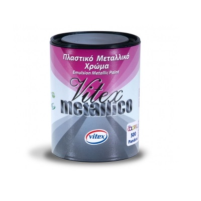 ΠΛΑΣΤΙΚΟ ΧΡΩΜΑ ΜΕΤΑΛΛΙΚΟ VITEX METALLICO ΧΡΥΣΟ- 520  ΗΛΙΟΣ  700ML